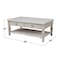 International Concepts Rectangle Vista Coffee Table, 48 W, 28 L, 20 in H, Wood, Unfinished OT-15C - alternate 3